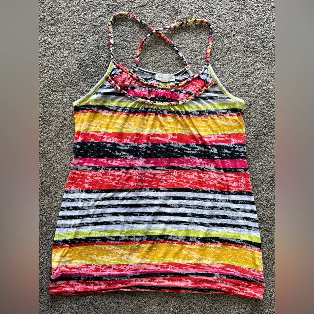 Multicolor Striped tank top